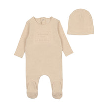 Load image into Gallery viewer, Embossed plaque layette set - butterscotch
