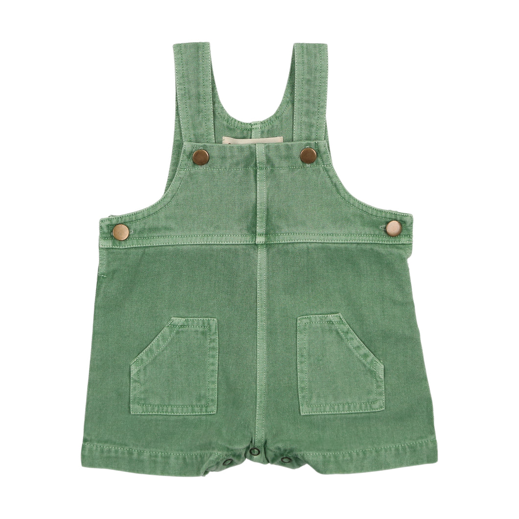 Denim overall - green wash
