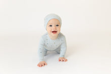 Load image into Gallery viewer, Flag Print Footie/Beanie-Blue Fog
