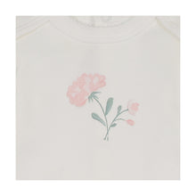 Load image into Gallery viewer, Floral Artstrokes Girls Layette Set - Ivory and pink
