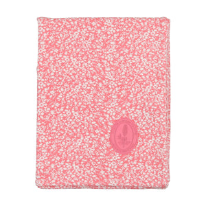 Floral crest layette set - rose dust