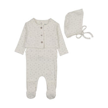 Load image into Gallery viewer, Floral Cardigan Outfit-Chalk White Boys
