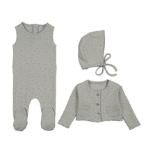 Load image into Gallery viewer, Floral Cardigan -Meadow Mist Layette set
