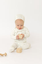 Load image into Gallery viewer, Floral Cardigan -Chalk White Boys Layette set
