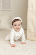 Load image into Gallery viewer, Floral Cardigan Outfit-Chalk White Girls
