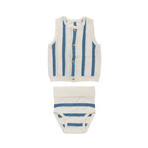 Bruno knit set - Blue