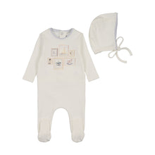 Load image into Gallery viewer, Gallery-Chalk White Boys Layette set
