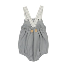Load image into Gallery viewer, Gingham glory romper - quarry
