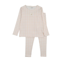 Load image into Gallery viewer, Goose Plaid Loungwear-Chalk White Girls
