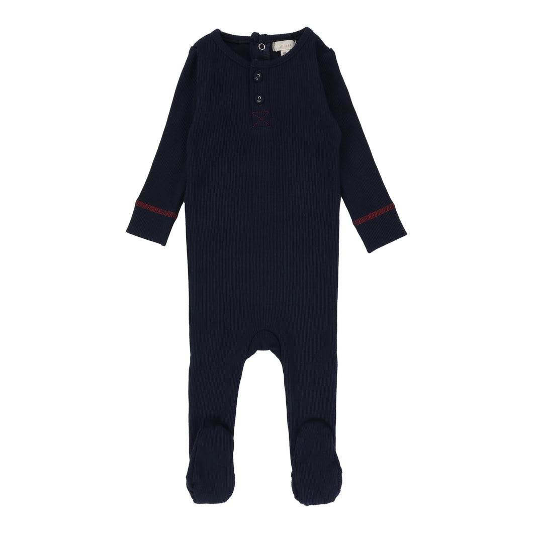 Henley footie - navy
