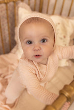 Load image into Gallery viewer, Herringbone cardigan layette set - Pearly pink

