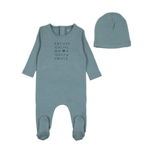 Load image into Gallery viewer, I love you layette set - Deep marine
