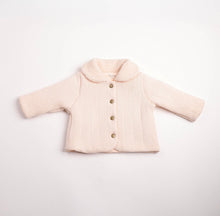 Load image into Gallery viewer, Sherpa collar knit jacket - Pastel pink
