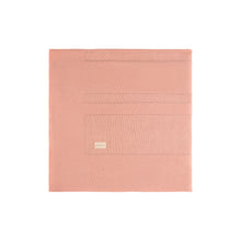 Load image into Gallery viewer, Petal pink raised knit blanket
