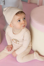 Load image into Gallery viewer, Illustrated Image Footie/Beanie-Champagne Pink
