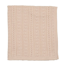Load image into Gallery viewer, Intricate Knit Layette Set - Champagne Pink
