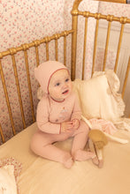 Load image into Gallery viewer, Kids in sketch footie and beanie - Caramel
