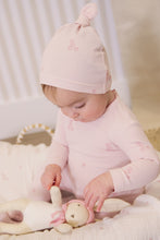 Load image into Gallery viewer, Baby Blocks Footie + Hat - Pink
