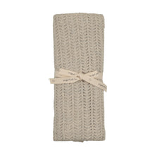 Load image into Gallery viewer, Knit Ensemble-Oat Crochet Layette set
