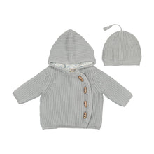 Load image into Gallery viewer, Knit toggle jacket - london fog

