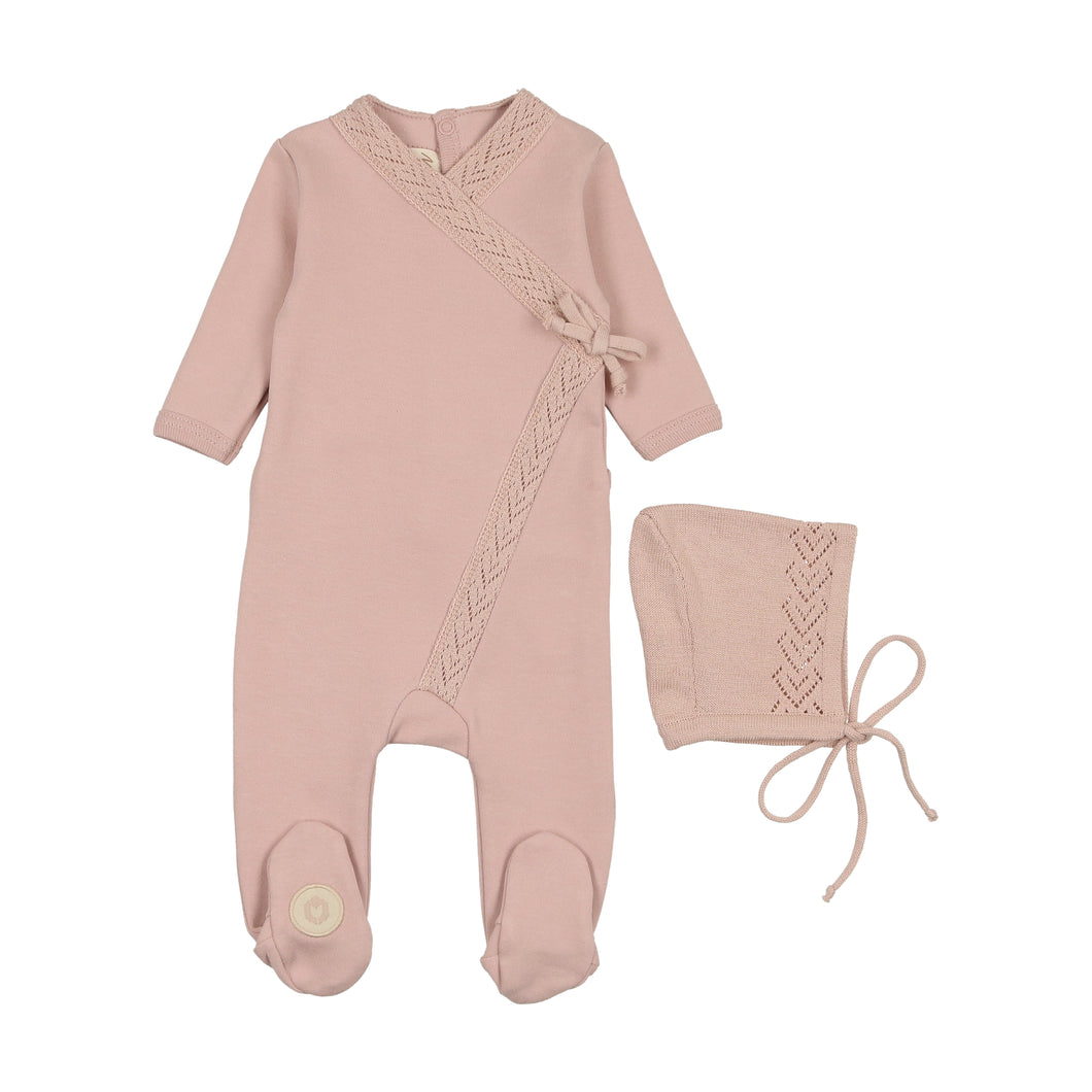 Knit twist gift set - Rose smoke