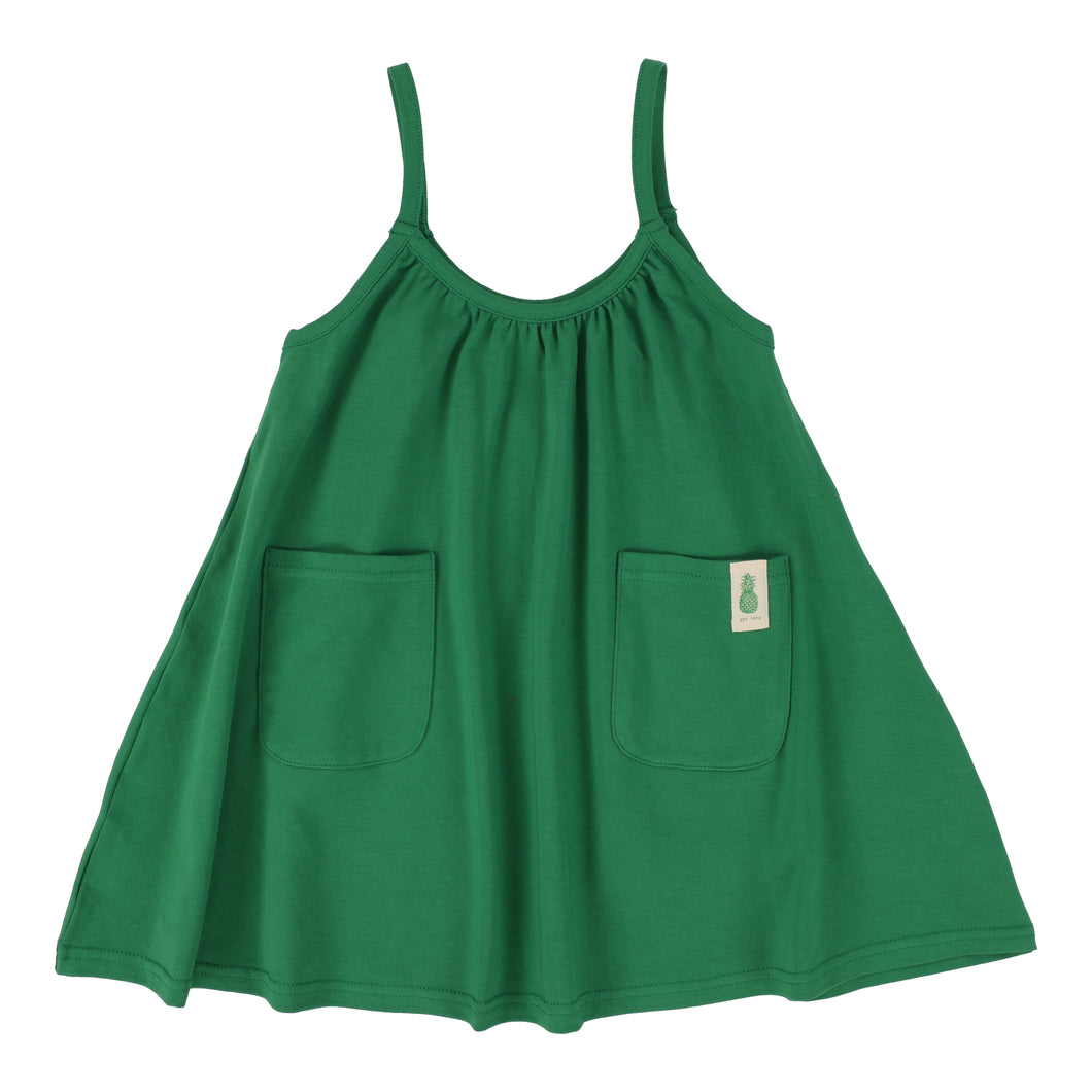 Pocket jumper and t-shirt - green
