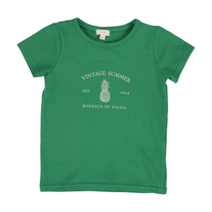 Boys print tee short sleeve - Green