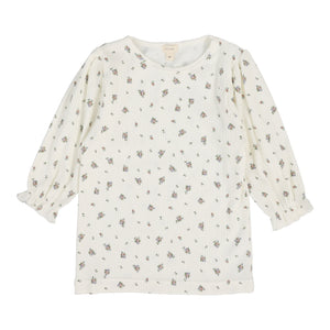 Vintage floral long sleeve tee - light floral