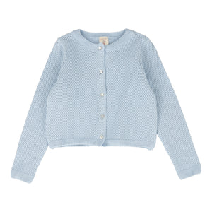 Knit classic cardigan - Light blue