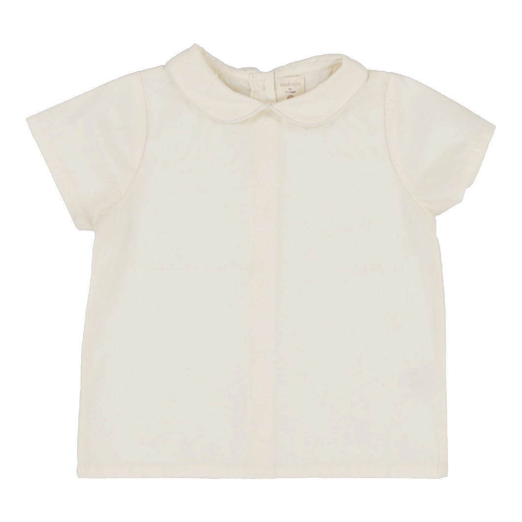 Peter pan tee - white