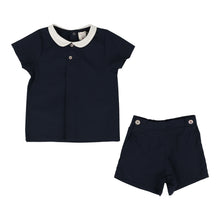 Load image into Gallery viewer, Peter pan set - navy
