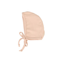 Load image into Gallery viewer, Knit wrap sleeveless footie set with bonnet - soft pink
