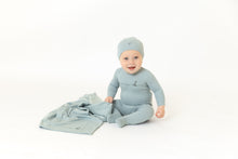 Load image into Gallery viewer, Let's Go -Blue Fog Layette set
