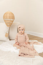 Load image into Gallery viewer, Let's Go Footie/Beanie-Rose
