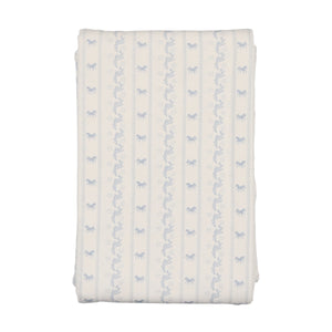 Linear nostalgia layette set - chalk white boys