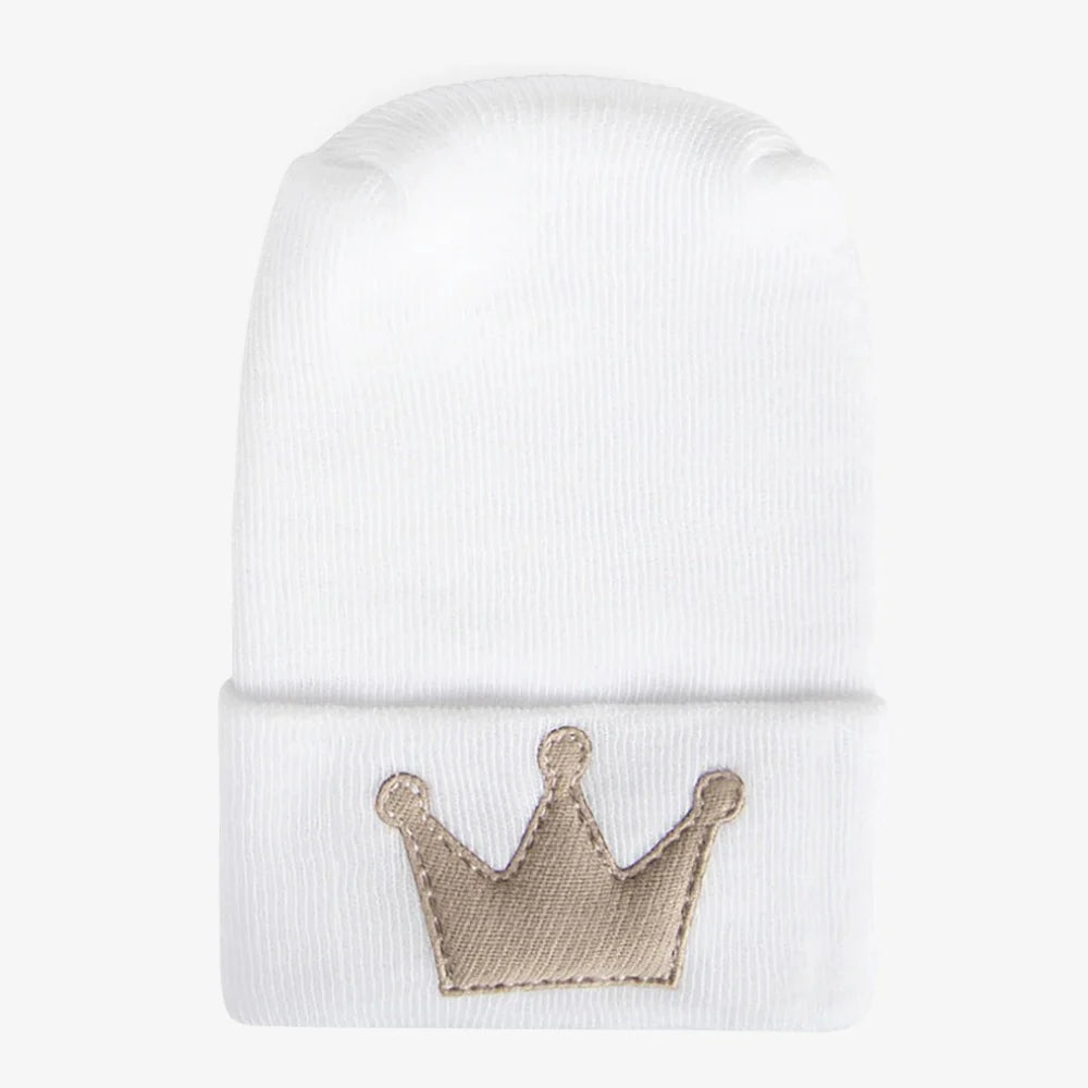 Hospital hat - linen tan crown