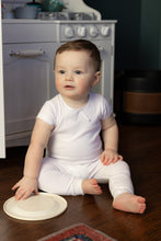 Load image into Gallery viewer, Little dot romper - vapor grey

