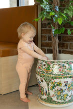 Load image into Gallery viewer, Little dot romper - rosette
