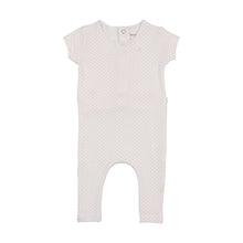 Load image into Gallery viewer, Little dot romper - vapor grey
