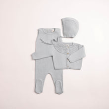 Load image into Gallery viewer, Little loom knit two piece - Baby blue
