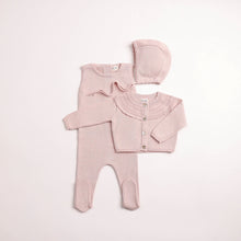 Load image into Gallery viewer, Little loom knit two piece - Caramel
