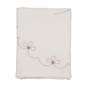 Lovely loops velour layette set - chalk white girls