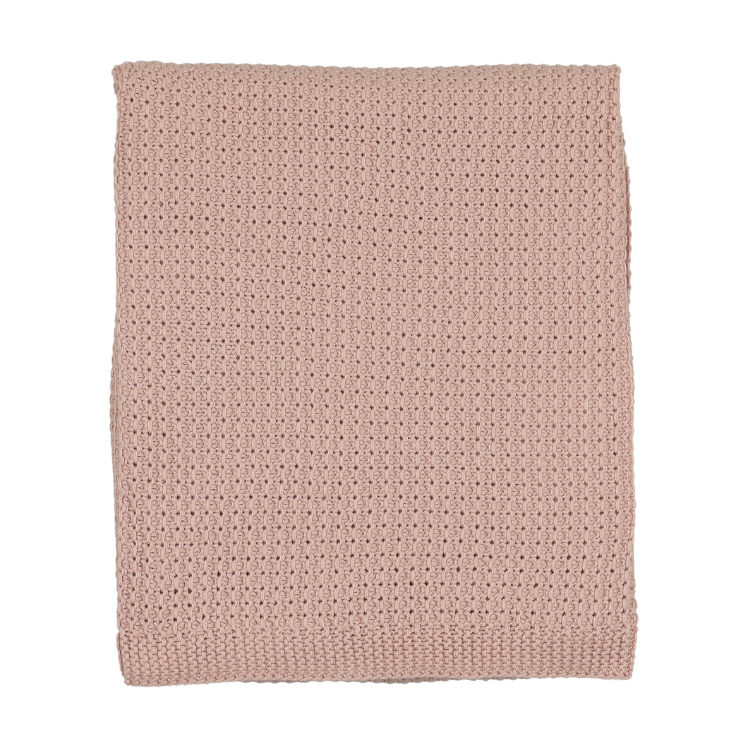 Blanket for knit jacket - Pale pink