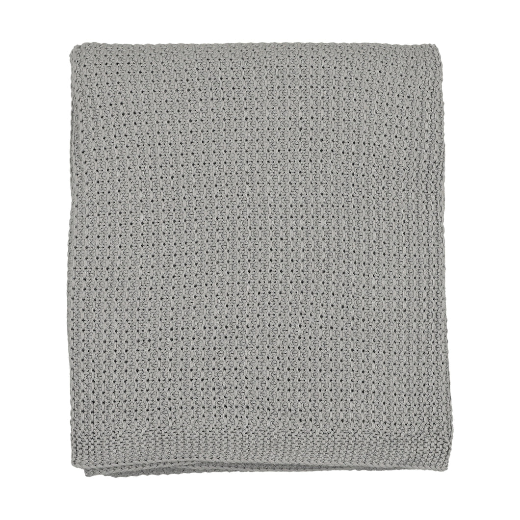 Blanket for knit jacket - Windy blue