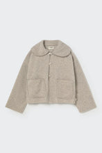 Load image into Gallery viewer, Soft mélange bamboo jacket - Stone

