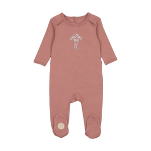 Melon bites girls footie - rose