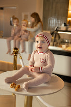 Load image into Gallery viewer, Modal varsity footie and beanie - flush
