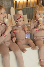 Load image into Gallery viewer, Modal varsity footie and beanie - flush
