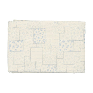 Multi floral design layette set - White boy