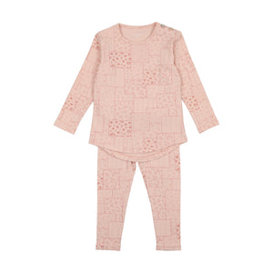 Multi floral design loungewear - Pink base
